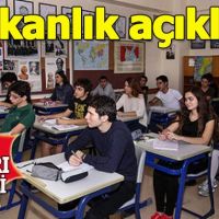 MEB, liseye kayıtta yaş sınırını değiştirdi