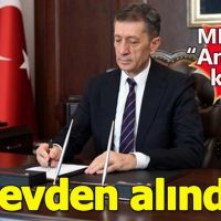 MEB'den "Andımız" kararı! Görevden alındılar