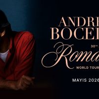 Maestro Andrea Bocelli, 30 Mayıs'ta İstanbul'da sahne alacak