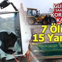 Malatya'da korkunç kaza: 7 ölü, 15 yaralı