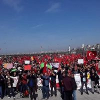Maltepe'de EYT mitingi: 30 yıllık emeğin karşılığını istiyoruz
