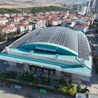 Mamak Belediyesi Çatı Tipi Güneş Enerjisi Santrali Kurdu