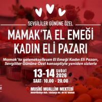 Mamak Belediyesi'nden Sevgililer Günü'ne özel “El Emeği Kadın Eli Pazarı”