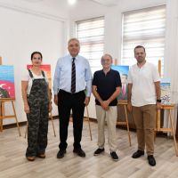 Mamak'ta Dünya Barış Günü'ne Özel Resim Sergisi