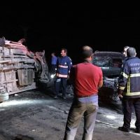 Mardin'de korkunç kaza! Ölü ve yaralılar var