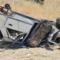 Mardin'de trafik kazası: ölü ve yaralılar bulunuyor