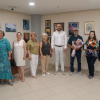 “Mavi Liman” Sergisi Kartallı Sanatseverlerle Buluştu
