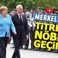 Merkel 3. kez titreme nöbeti geçirdi