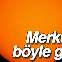 Merkür'ün geçişi böyle izlendi