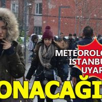 Meteoroloji'den İstanbul'a kar uyarısı