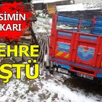 Mevsimin ilk karı Artvin'e düştü