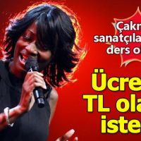 Miles konser ücretini TL olarak istedi