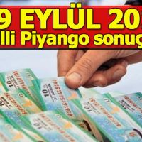 Milli Piyango çekiliş sonuçları 29 Eylül 2018 - Milli Piyango İdaresi bilet sorgulama ekranı - Talihli numaralar
