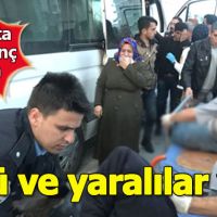 Muş'ta korkunç trafik kazası ölü ve yaralılar var