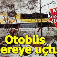 Muş'ta yolcu otobüsü dereye yuvarlandı:6 Ölü, 20 yaralı