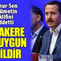 "Müzakerelere uygun değildir"