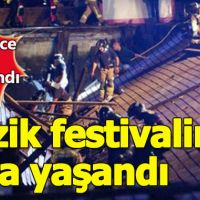 Müzik festivalinde facia 266 kişi yaralandı