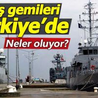 NATO'nun savaş gemileri Sinop'a demir attı