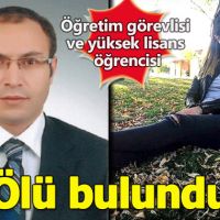 Nevşehir'de öğretim görevlisi ve yüksek lisans öğrencisi ölü olarak bulundu