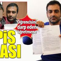 Öğrencisini döven öğretmene hapis cezası
