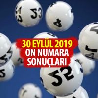 On Numara sonuçları bugün çekiliş | 30 Eylül On Numara sonuçları