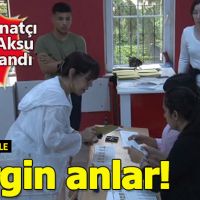 Oy kullanan Sezen Aksu ile gergin anlar yaşandı