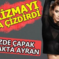 Özge Ulusoy karizmayı çizdirdi
