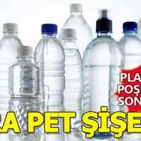 Plastik poşet değişikliğinden sonra sıra pet şişede