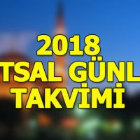 Sahura ne zaman kalkılacak 2018
