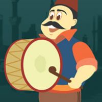 Ramazan davulcusu boyama