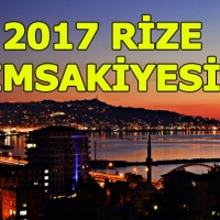 Rize iftar ve sahur vakti saat kaçta kaç dakika kaldı? tok tutan yiyecekler