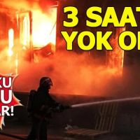 Sakarya'daki dev fabrika yangında kül oldu