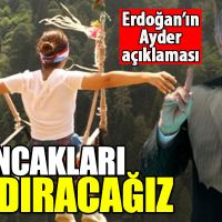 "Salıncakları kaldıracağız"