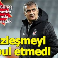Şenol Güneş sözleşmesinin TL'ye geçişinde yönetim ile anlaşamadı