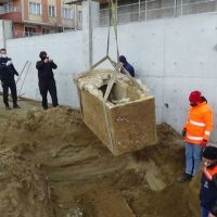 Silivri'de lahit bulundu