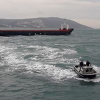 Sinop'ta kuru yük gemisinde yaşanan patlamada bir ölü