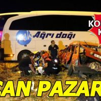 Sivas'ta korkun kaza