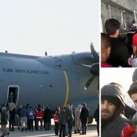 Somali'de yaralanan 10 kişi Türkiye'ye getirildi