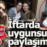 Songül Karlı'nın sütyensiz sahur pozu!