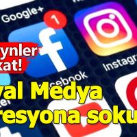 Sosyal medya gençleri depresyona sürüklüyor!