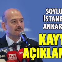 Soylu'dan İstanbul ve Ankara için kayyum açıklaması
