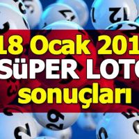 Süper Loto çekiliş sonuçları 17 Ocak 2019 | Milli Piyango süper loto çekilişi ikramiye tutarı bilet sorgulama