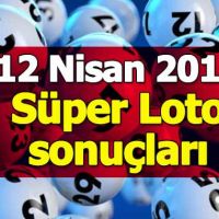 12 Nisan 2018 Süper Loto sonuçları açıklandı - MPİ büyük ikramiyesi nereye çıktı?