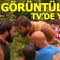 Survivor Turabi Adem kavga görüntüleri (TV'de yok)