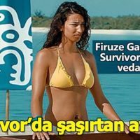 Survivor'da yaşanan sürpriz ayrılığın sır perdesi aralandı! Firuze Gamze Aksu adaya neden veda etti?