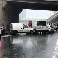 TEM otoyolunda zincirleme trafik kazası!