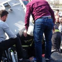 TEM'de dönüş yapan sürücü, zincirleme kazaya neden oldu: 7 yaralı