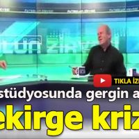 TRT ekranlarında gergin anlar! Levent Özçelik ve Mustafa Denizli arasında ‘çekirge' krizi!