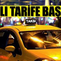 Taksi zamları uygulanmaya başlandı
