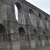 Tarihi Güzelce Kemeri'nde polis nöbeti
